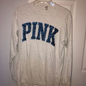 Pink Victoria’s Secret long sleeve.